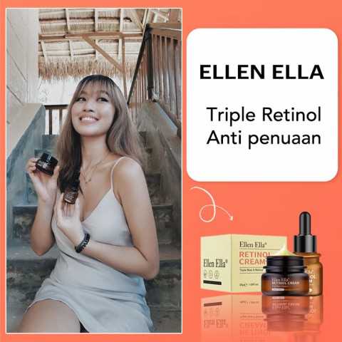 Triple Retinol Morning C Night A Set Perawatan Kulit