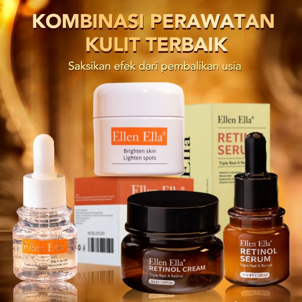 Triple Retinol Morning C Night Set Perawatan Kulit