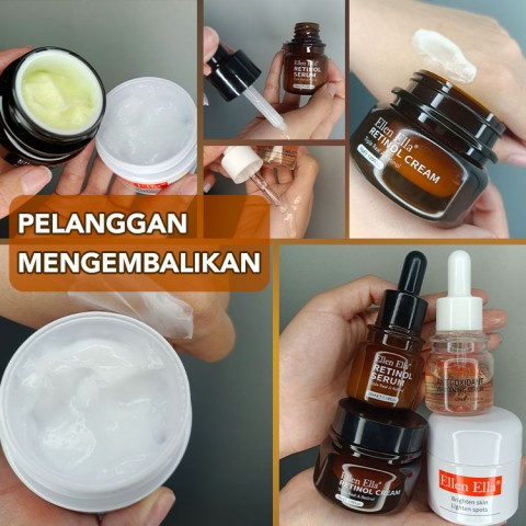 Triple Retinol Morning C Night Set Perawatan Kulit