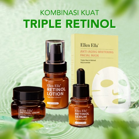 Kombo Retinol Tiga kali Anti Penuaan Tingkat Lanjut