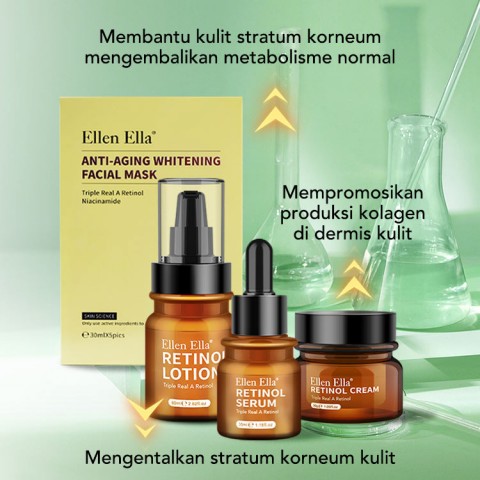 Kombo Retinol Tiga kali Anti Penuaan Tingkat Lanjut