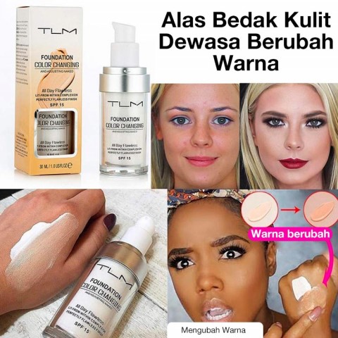 Automatically adjust skin tone color Changing Foundation 