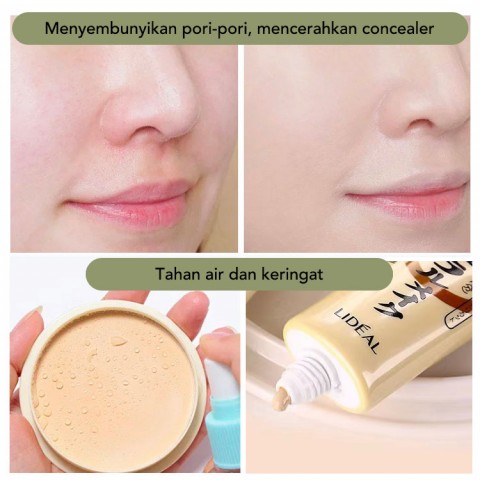 Penyembunyian dan Pengaturan Jepang Susu Bubuk Kedelai dan Set BB Cream