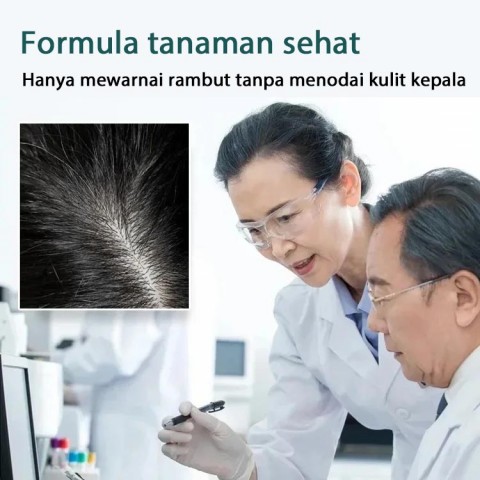 Pewarna rambut formula tumbuhan alami-Satu kotak berisi 10 buah