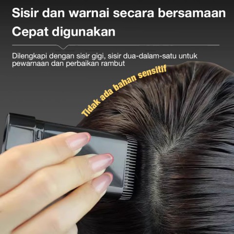 Sisir pewarna rambut anti air dan anti keringat