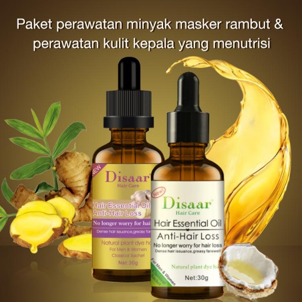 MINYAK MASKER RAMBUT BERGIZI & SET PERAW..