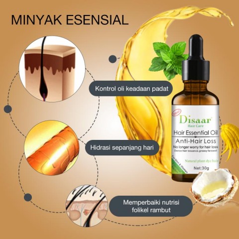 MINYAK MASKER RAMBUT BERGIZI & SET PERAWATAN KEMBALI KULIT