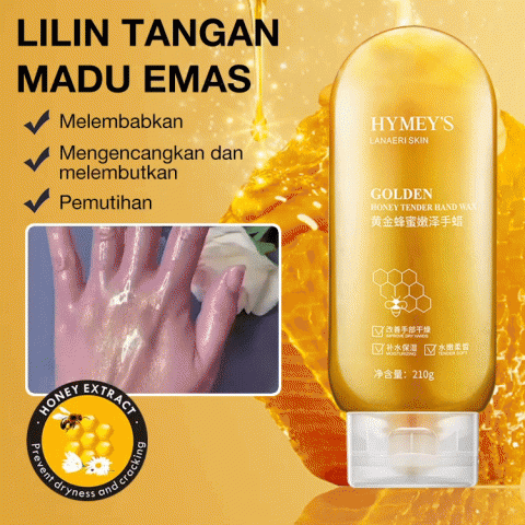 Krim Tangan Lilin Lebah Madu Emas