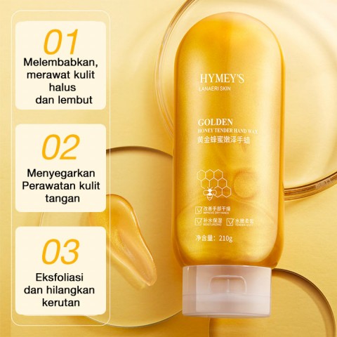 Krim Tangan Lilin Lebah Madu Emas
