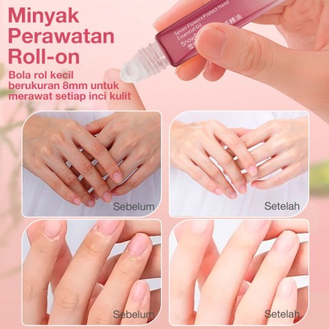 Minyak Esensial Perawatan Tangan dan Kaki Rollerball