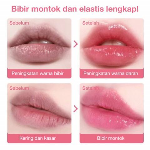Lip gloss minyak esensi pengubah warna