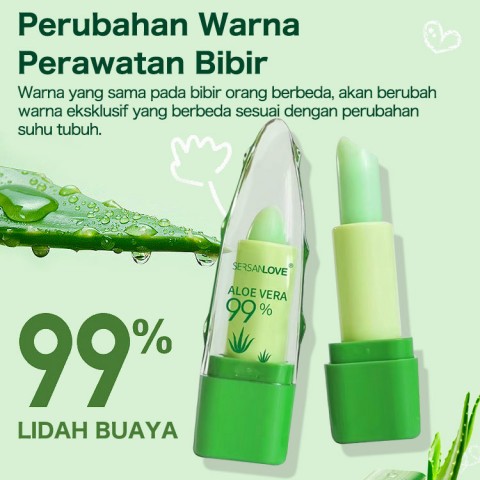 lipstik pengubah warna lidah buaya