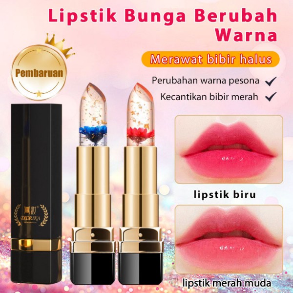 Lipstik Bunga Berubah Warna