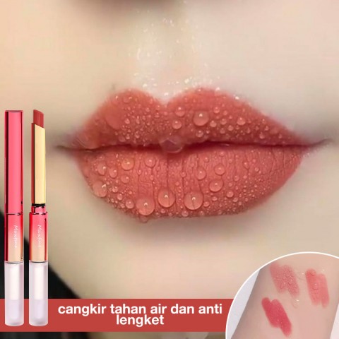 Lipstik jas hujan kepala ganda