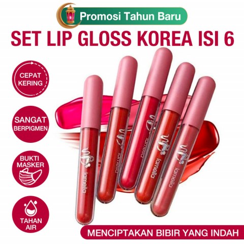 Lip gloss tahan air dan tahan lama