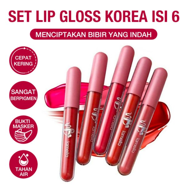 Lip gloss tahan air dan tahan lama