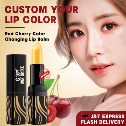 Red Cherry Color Changing Lip Balm