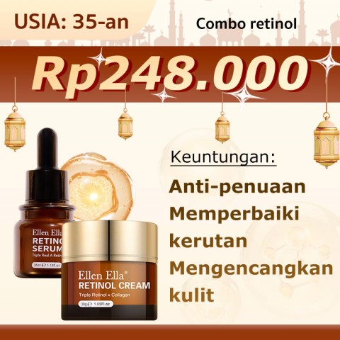 Kombinasi serum krim perawatan kulit yang disesuaikan dengan usia