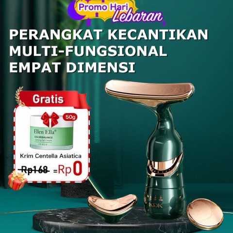 Perangkat kecantikan pijat pengangkat dan pengencang multi-fungsional empat dimensi-mata+leher+wajah 3in1-nikmati pengalaman perawatan kulit ke segala arah