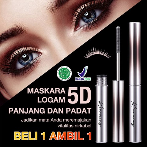 Maskara Logam 5D