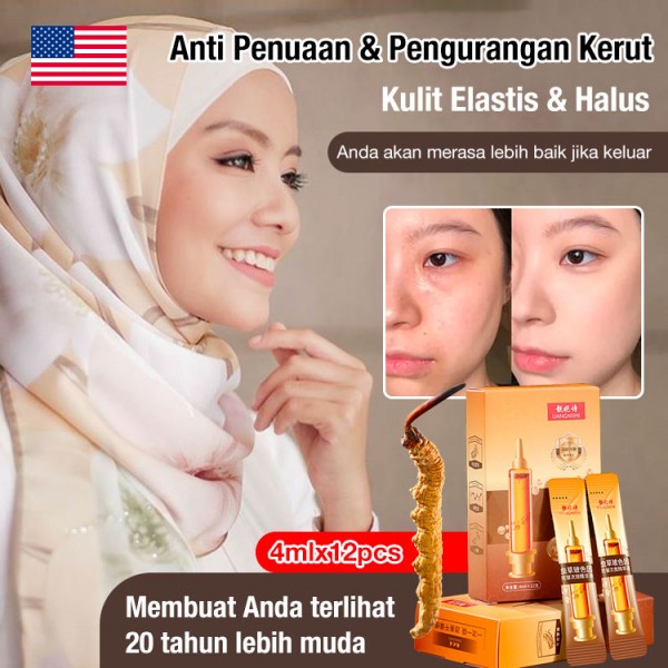 Cordyceps sinensis dan serum anti kerut Pro-Xylane