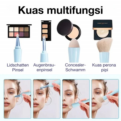 Kuas Rias Kecantikan 4-in-1