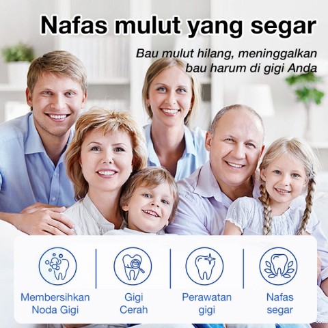 Tablet Pasta Gigi Padat Wangi Portabel