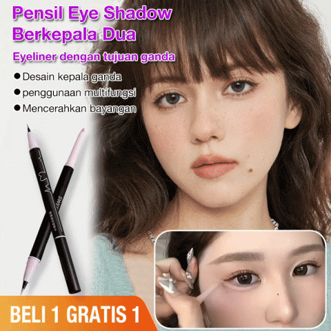 Pensil Bayangan Mata Berkepala Ganda