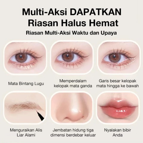 Pensil Bayangan Mata Berkepala Ganda