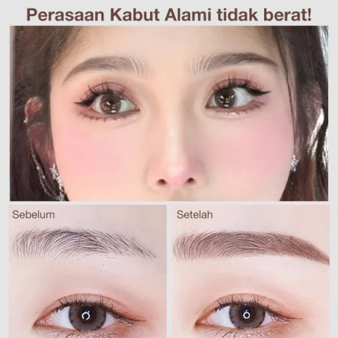 Pensil Alis Pembentuk Beludru Liar