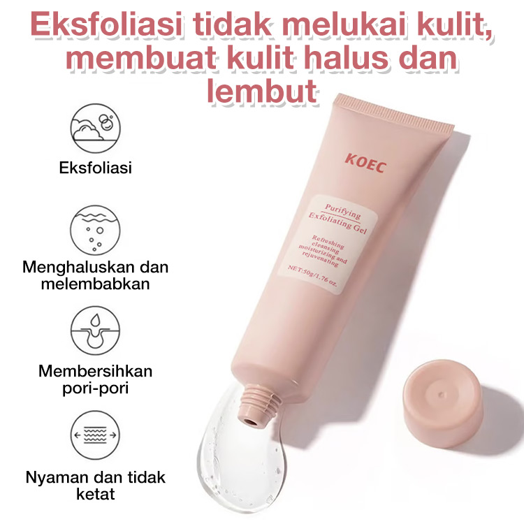 Promosi Idul Adha hemat 50K sekarang - Gel Pengelupas Enzim Pemurni-Saatnya mengucapkan selamat tinggal pada kulit kusam! Ucapkan Selamat Datang pada Kulit Halus dan Bercahaya!