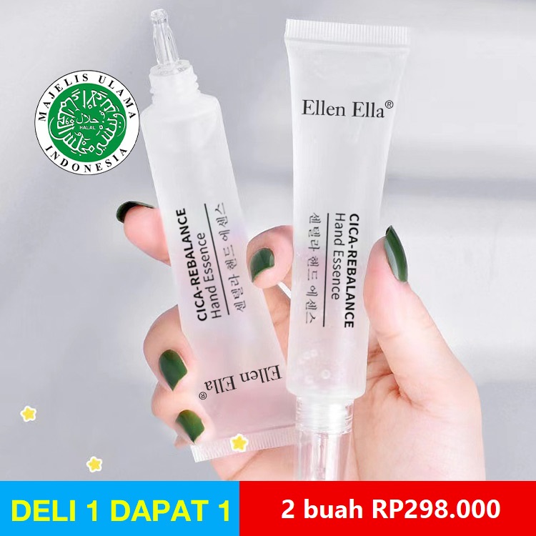 Beli 1 Dapat 1-Impor Jepang Centella Asiatica Esensi Tangan Pagi dan Malam-Menutrisi tangan dan menghilangkan Hangnail / mengupas / sendi gelap dengan mudah