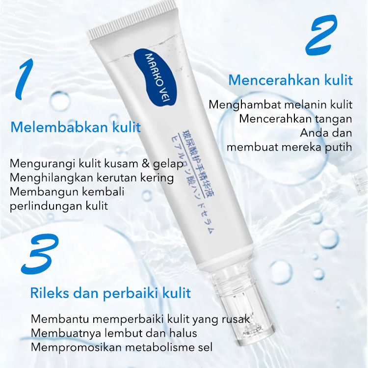 Beli 1 Dapat 1-Hyaluronic Acid Hand Serum-Menutrisi tangan dan menghilangkan Hangnail / mengupas / sendi gelap dengan mudah